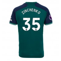 Camisa de Futebol Arsenal Oleksandr Zinchenko #35 Equipamento Alternativo 2023-24 Manga Curta